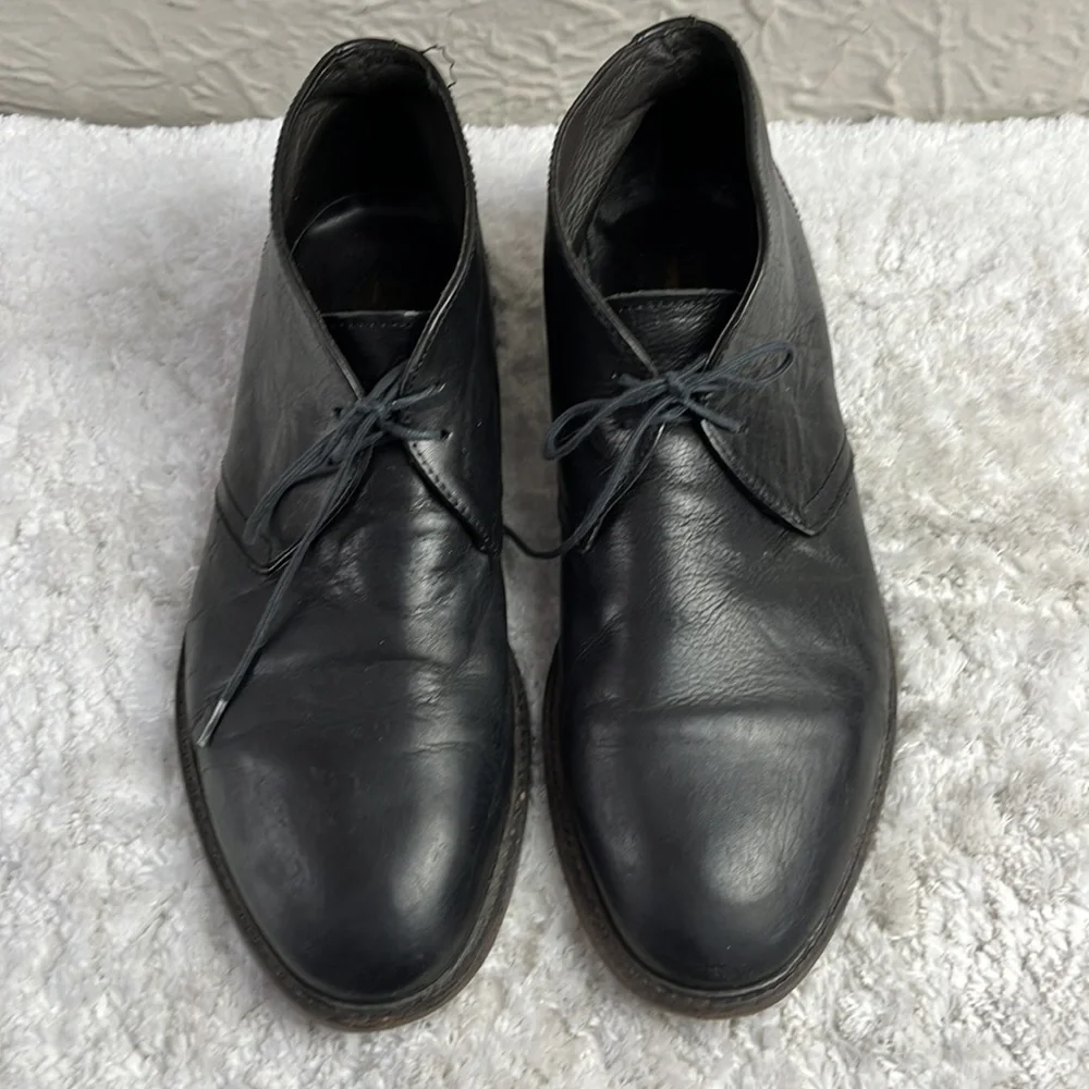 To Boot New York Richard Black Calf Chukka Boot